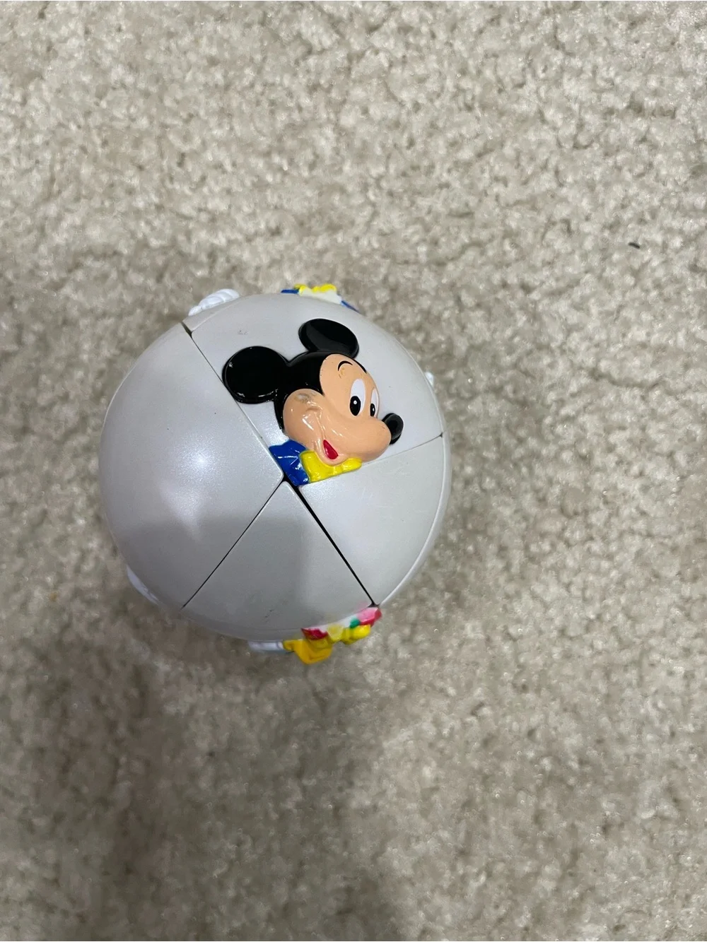 Vintage Disney Mickey Mouse Puzzle Ball